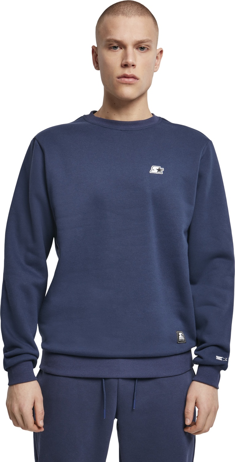 StarterBlackLabelHoodieSweatshirtEssentialCrewneckDarkBlue-L