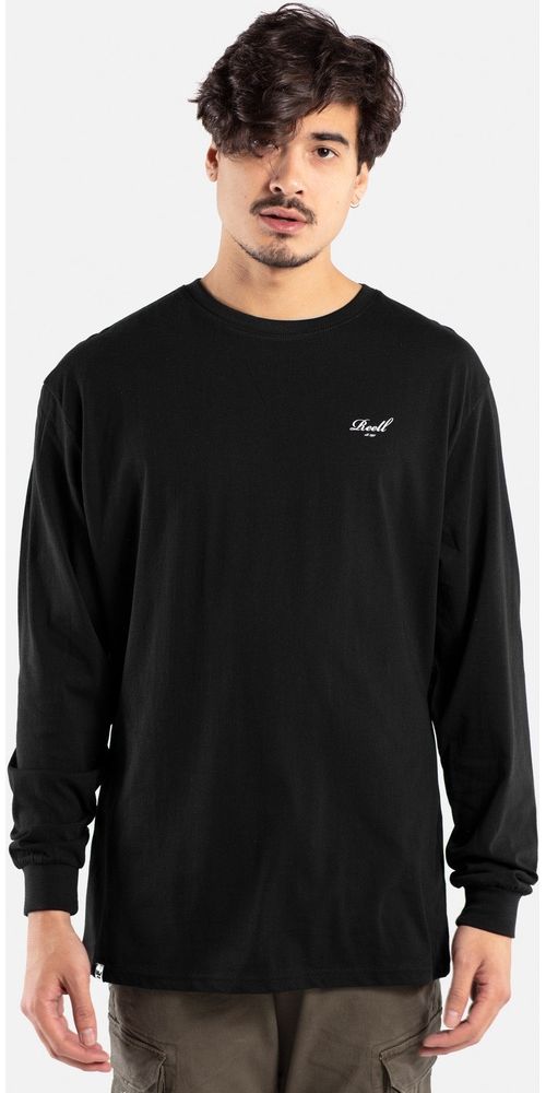 ReellSmallScriptLongsleeve1303-006-03-006Black-XS