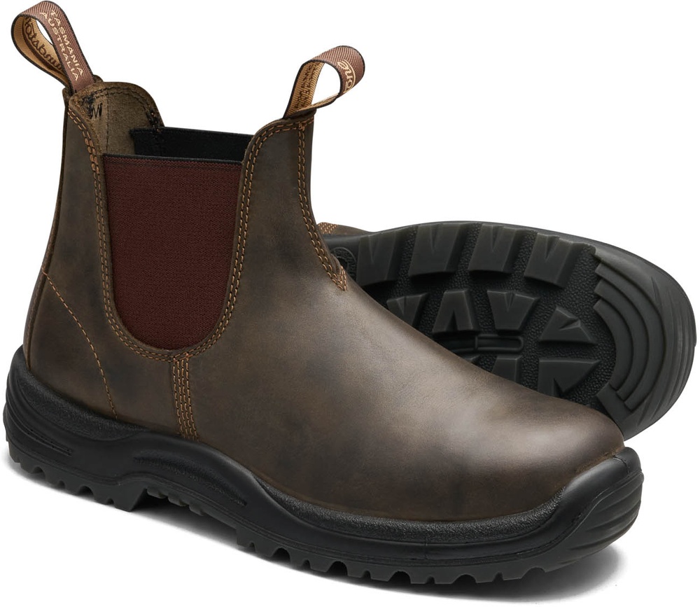 BlundstoneStiefel196BrownLeatherSafetySeries