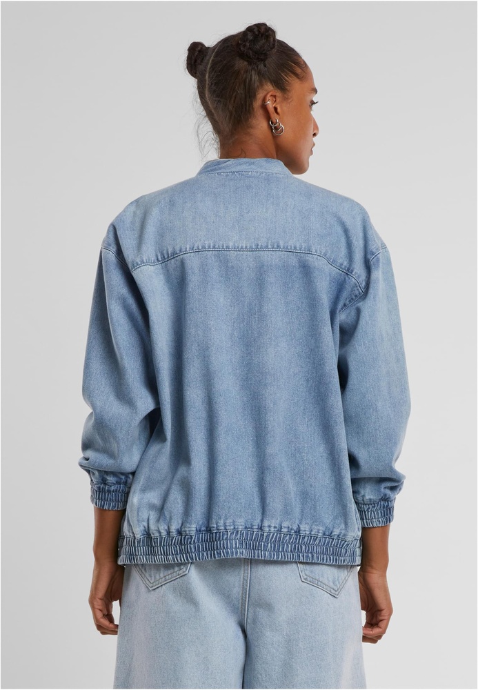 UrbanClassicsDamenJackeLadiesOversizedSkaterJacketTB7131NewLightBlueDirtyWashed-3XL
