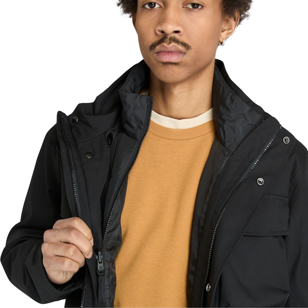 TimberlandRegenjackeWestonWaterResistant3In1FieldJacketTB0A6GYFBlack-L