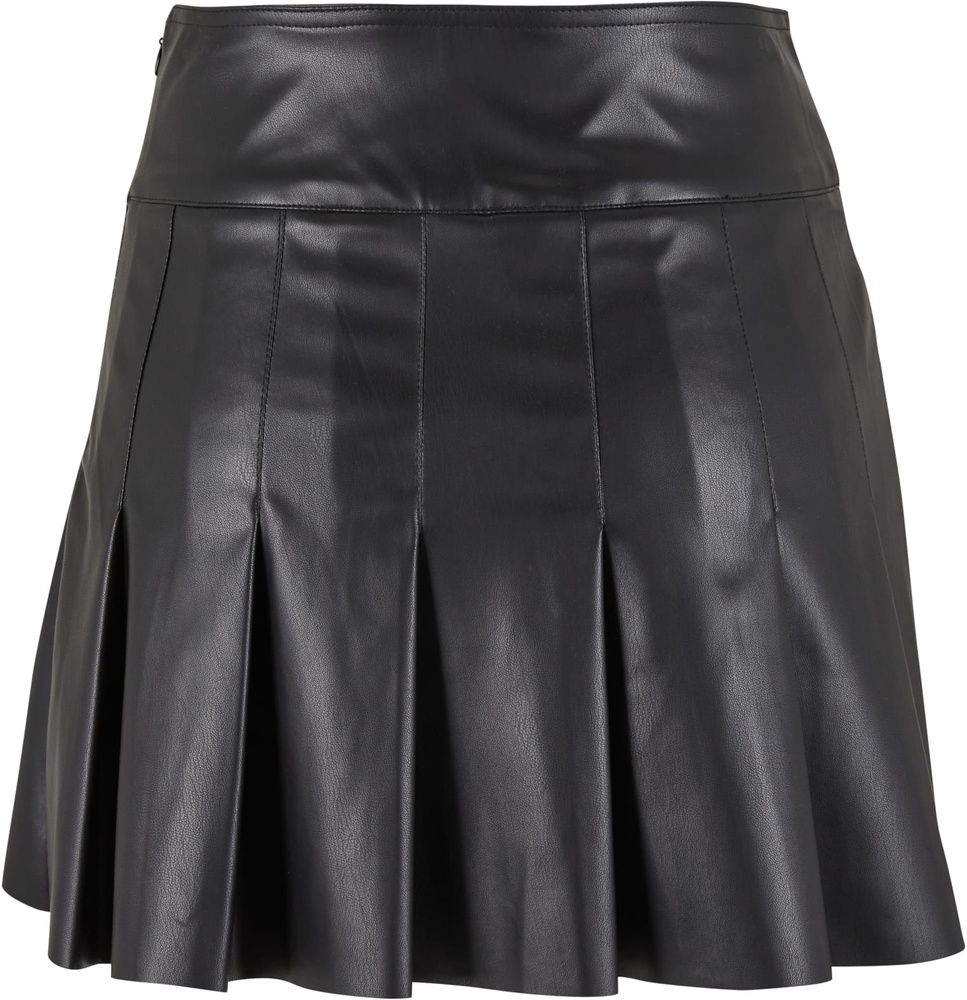 UrbanClassicsDamenLadiesSyntheticLeatherPleatedSkirtTB7059