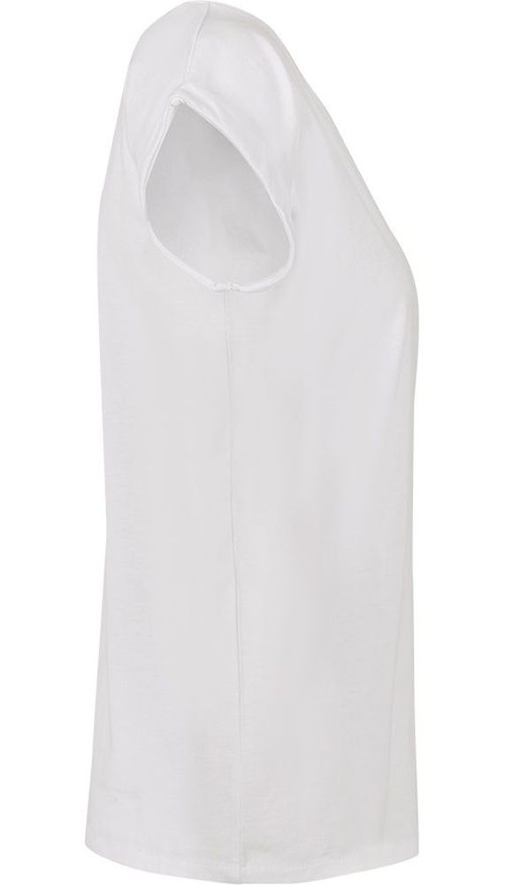 BranditDamenForvertLadiesTeeSantaMaria8681White-XS