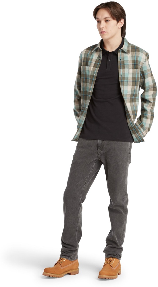 TimberlandOysterRiverChestLogoSsPoloSlim0A2BS1