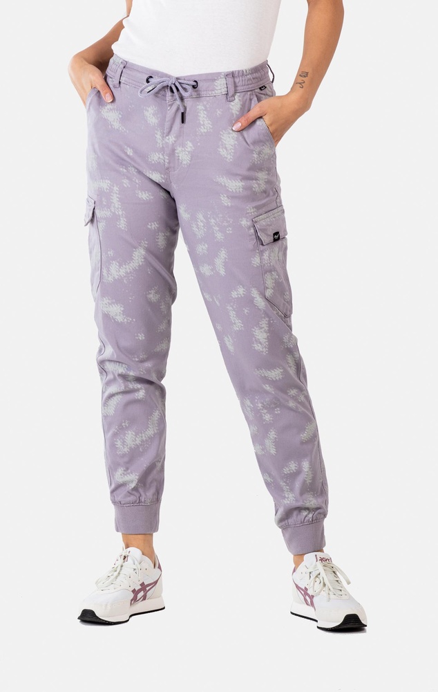 ReellDamenCargohoseReflexWomenRibCargo2111-002-01-001ScriptCamoPurpleGrey-XS