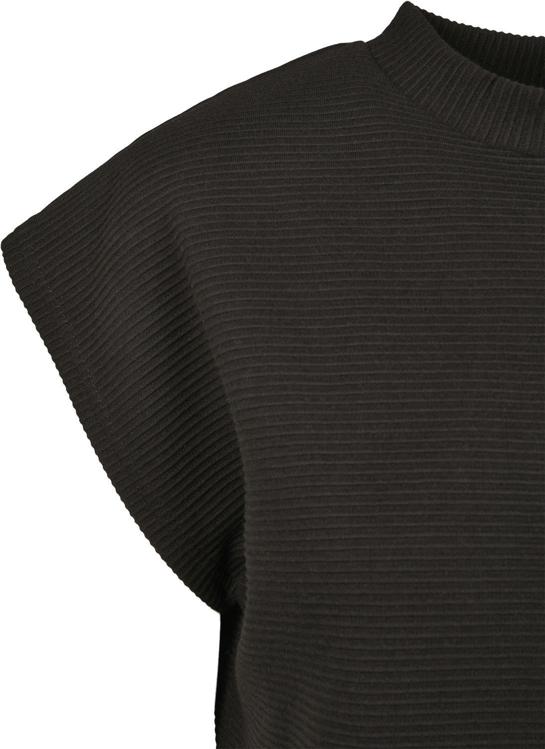 UrbanClassicsKleidLadiesNapsTerryExtendedShoulderDressBlack