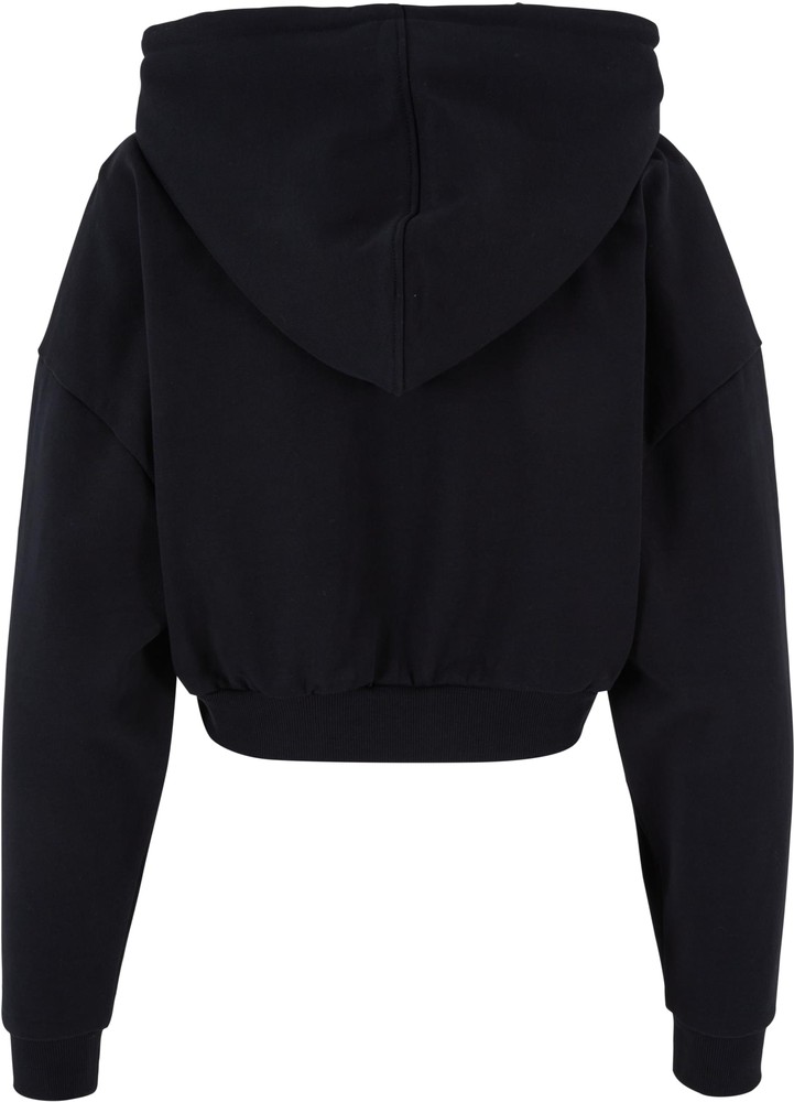 UrbanClassicsDamenLadiesCroppedHeavyHoodyBlack-3XL