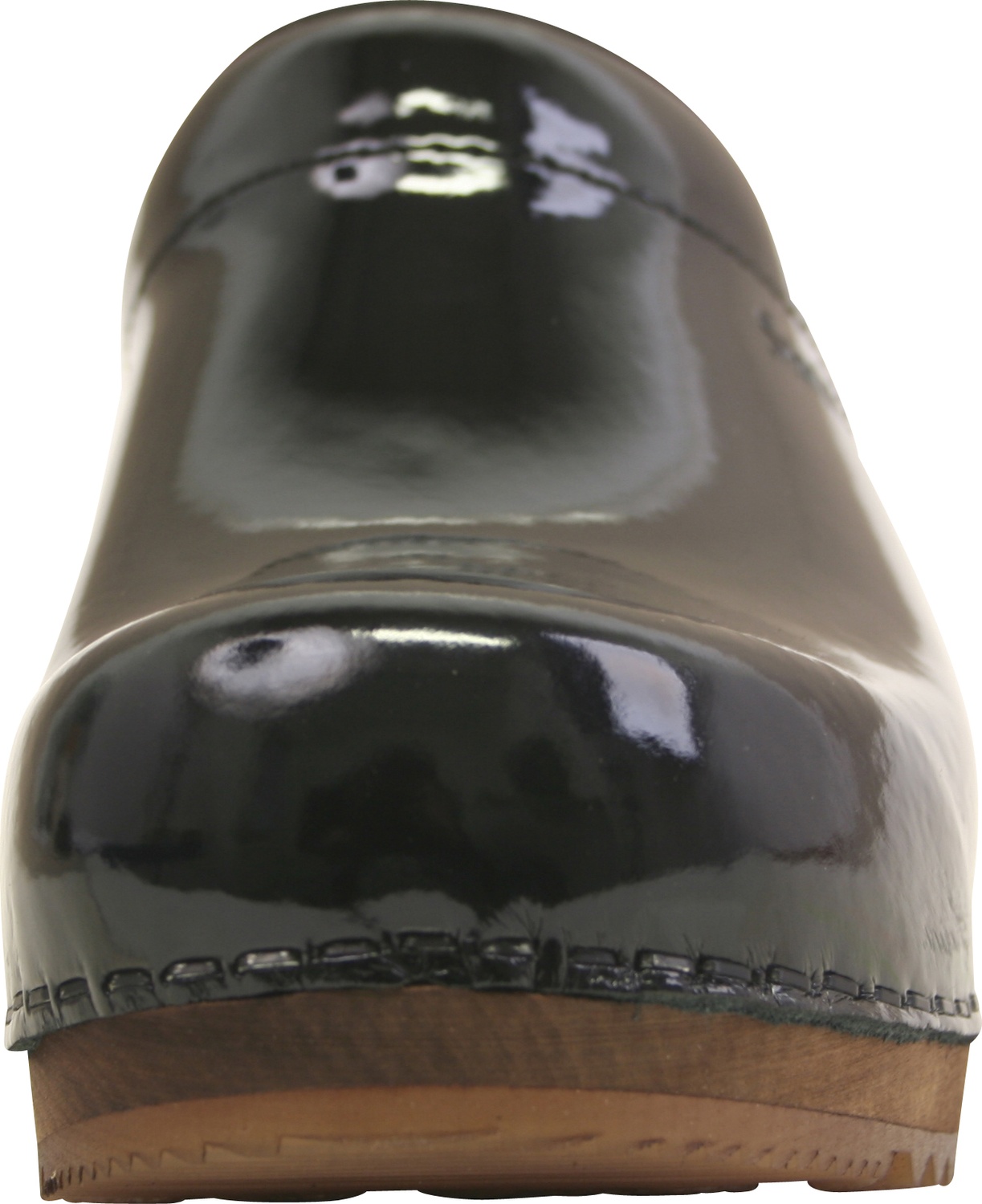 SanitaDamenOffenerClogWood-ClassicPatOpenBlack