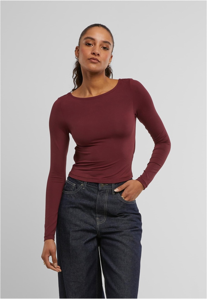 UrbanClassicsDamenLadiesSlimFitLongsleeveTB7721