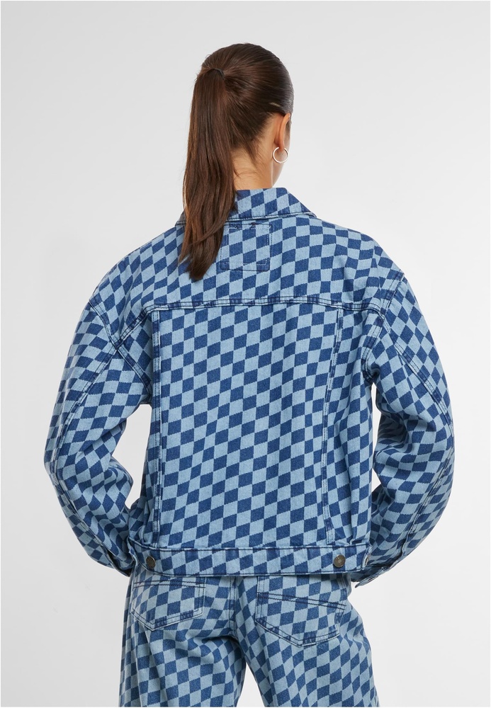 UrbanClassicsDamenJeansjackeLadies80sOversizedLaserPrintedDenimJacketTB6896