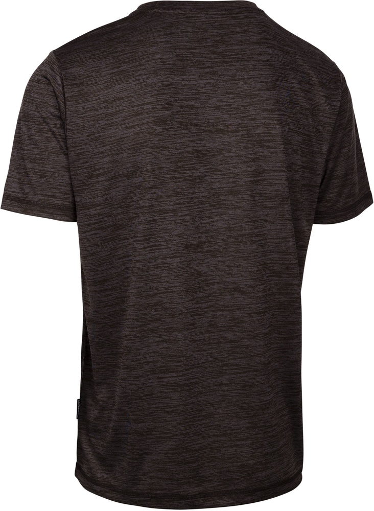 TrespassT-ShirtKearsleyMensActiveTopDarkFlintMarl-XS