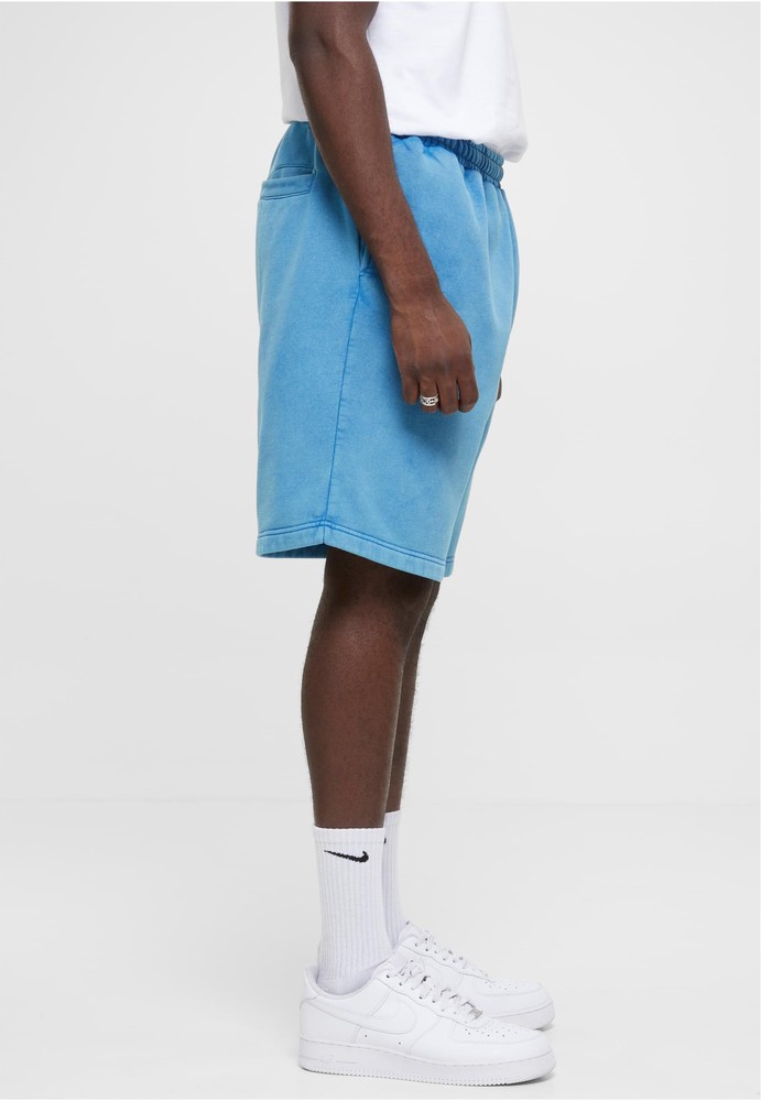 UrbanClassicsHeavySandWashedSweatShortsRoyal-3XL