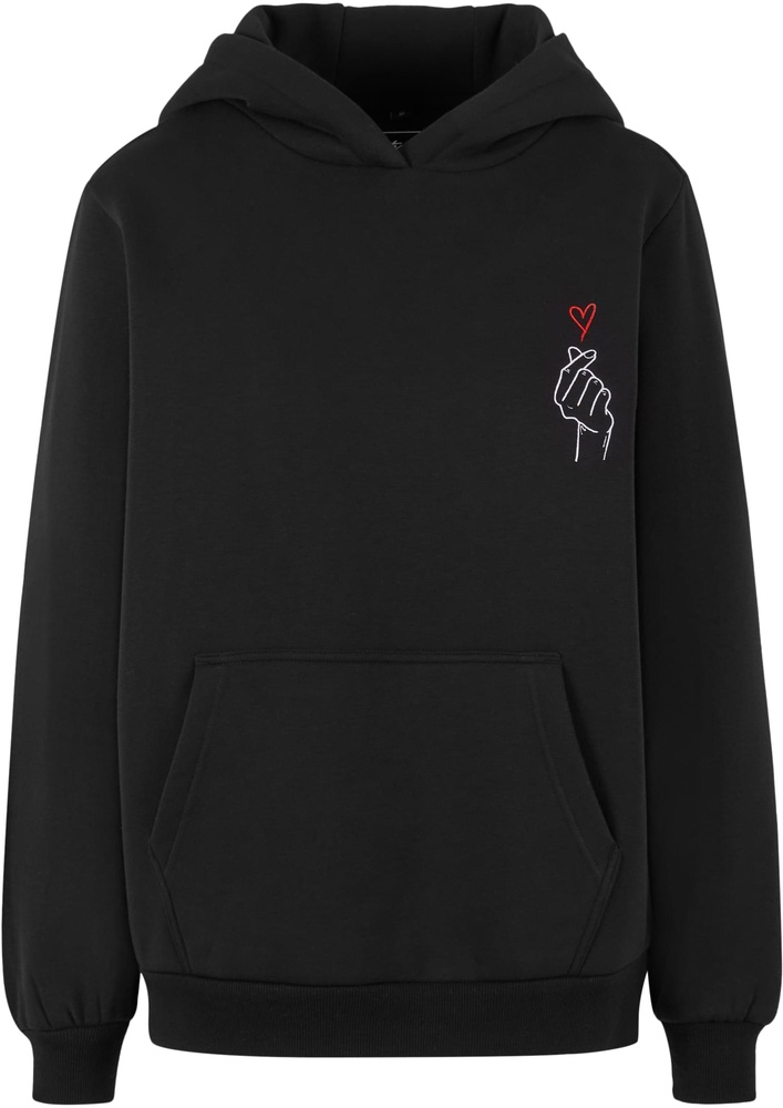 MissTeeDamenKHeartEMBFluffyHoodyMST275