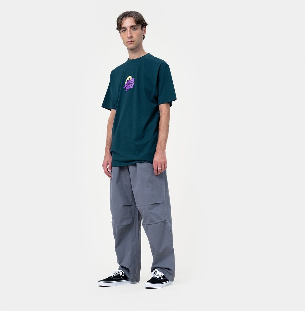 SantaCruzKnibbsAlienStackedStripFrontT-ShirtSCM-T3403