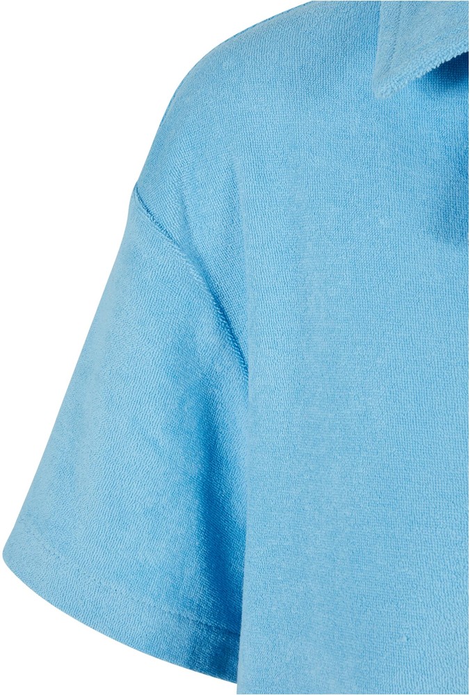 UrbanClassicsDamenLadiesTowelResortShirtBalticblue-3XL