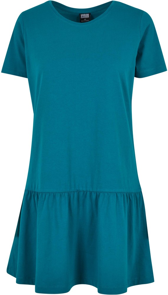 UrbanClassicsDamenLadiesValanceTeeDressWatergreen-3XL