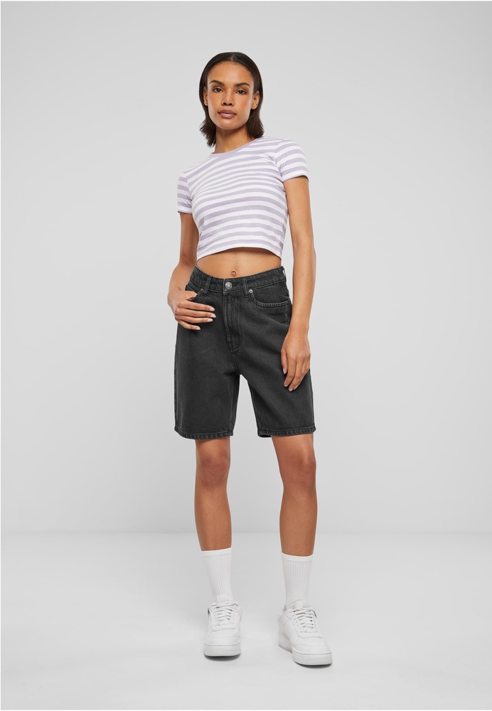 UrbanClassicsDamenShortLadies90sBermudaTB6205BlackWashed-26