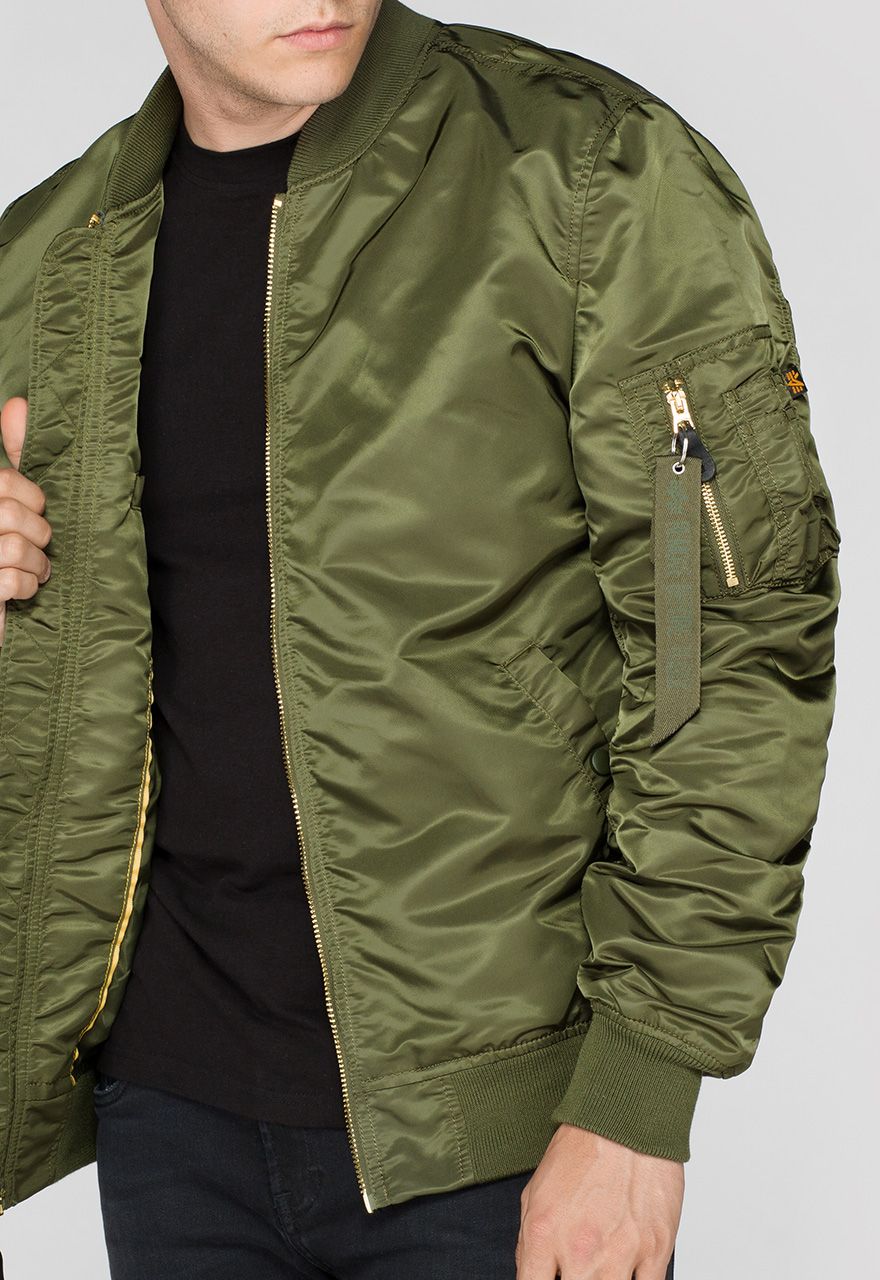 AlphaIndustriesMA-1VFLWJackeDarkGreen