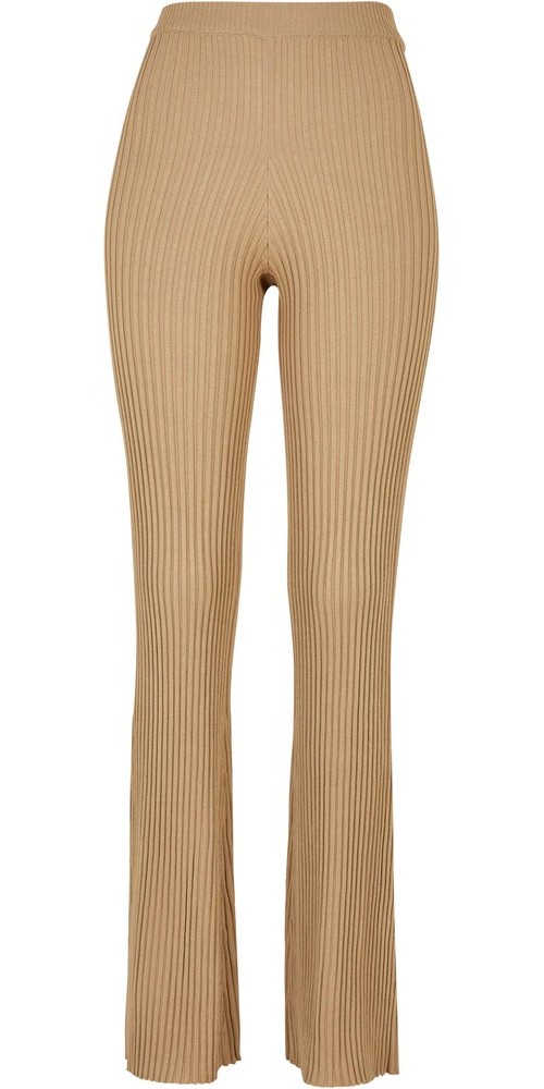 UrbanClassicsDamenLadiesFlaredRibKnitLeggings