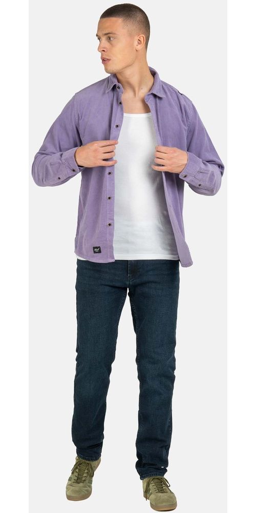 ReellHemdShirtStrikeShirt1302-042-01-006LavenderPurple-S