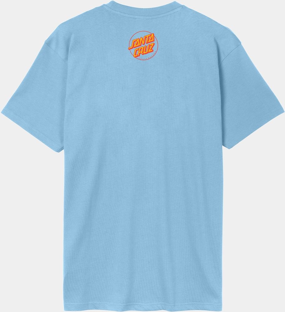 SantaCruzScreamingHibiscusFrontT-ShirtSCM-T3385PacificBlue-S