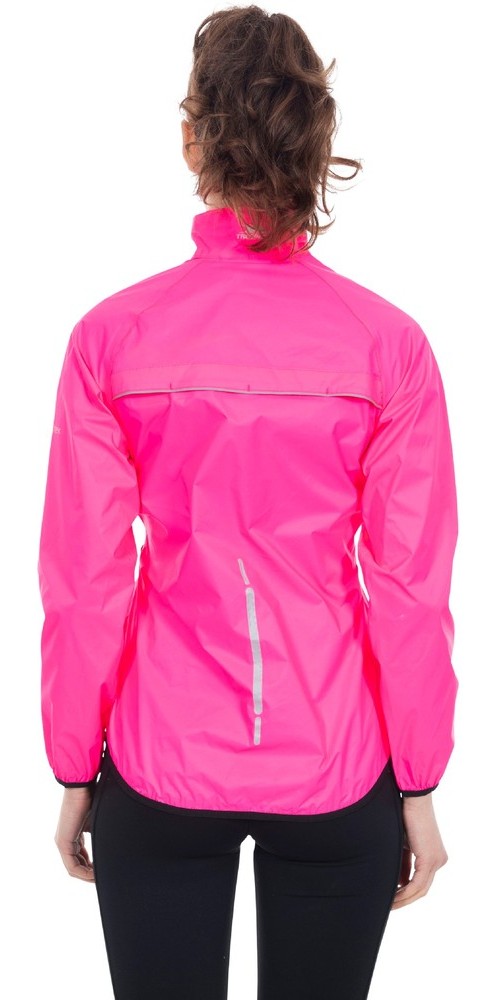 TrespassDamenRegenjackeBeaming-FemaleActivePackawayJacketHiVisibilityPink