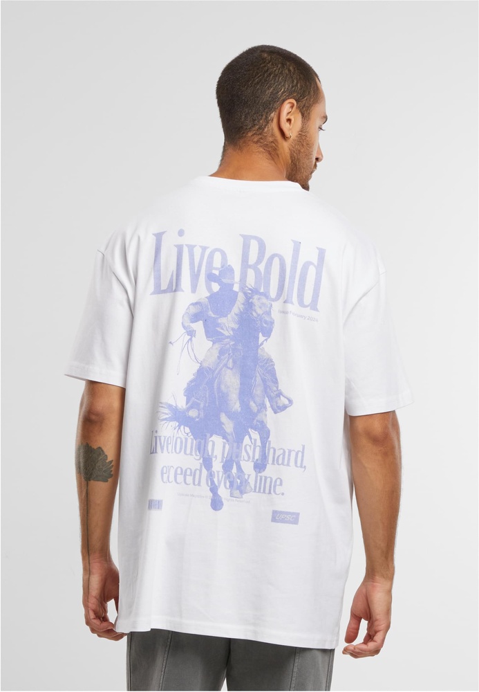MTUpscaleT-ShirtLiveBoldOversizeTeeMT3466White-3XL