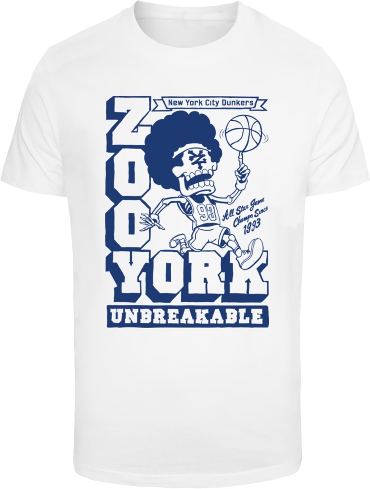 ZooYorkT-ShirtFunkyBallingTeeZY008White-3XL