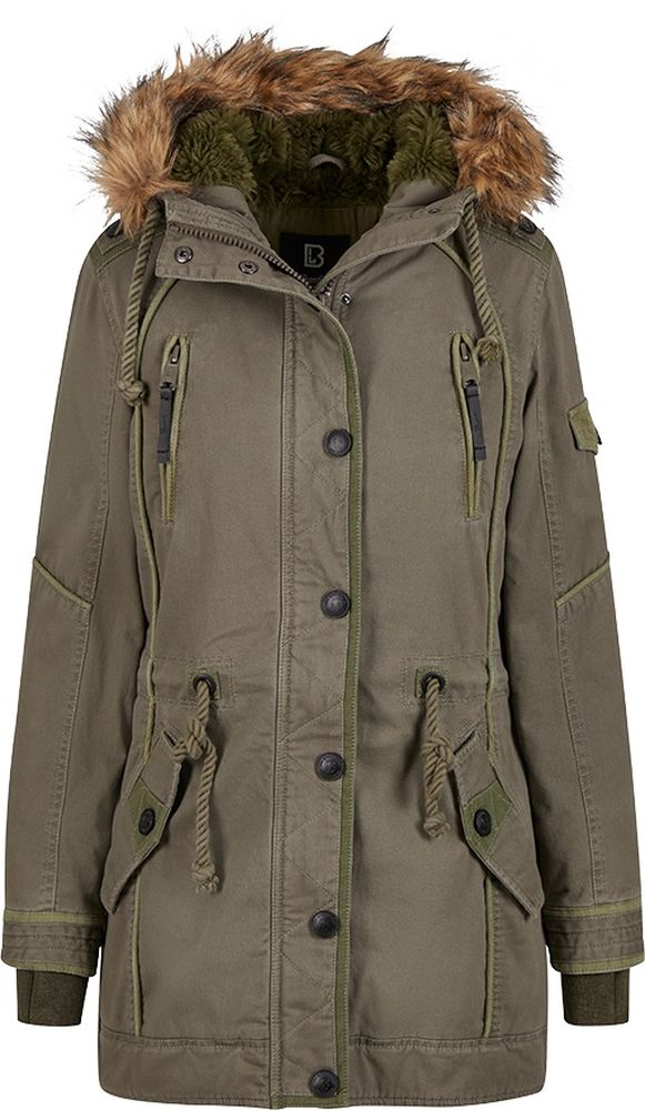 BranditDamenWomenEmmaWinterparka33122Olive-XS