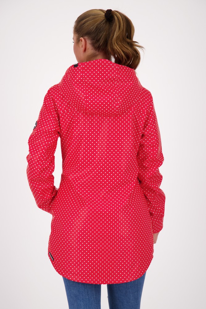 AlifeKickinDamenRegenjackeElmaAKBRainjacketFuchsia