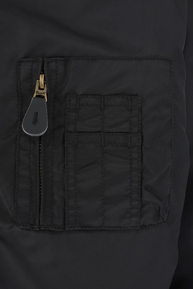 BranditHerrenJackeCWUJackethoodedBlack-S