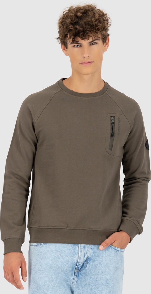 AlifeKickinSweatshirtFabioAKAFrenchTerry32021-9999Stone-L