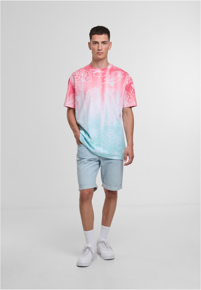 JustRhyseWavebounceT-ShirtJRTS683MintRed-3XL