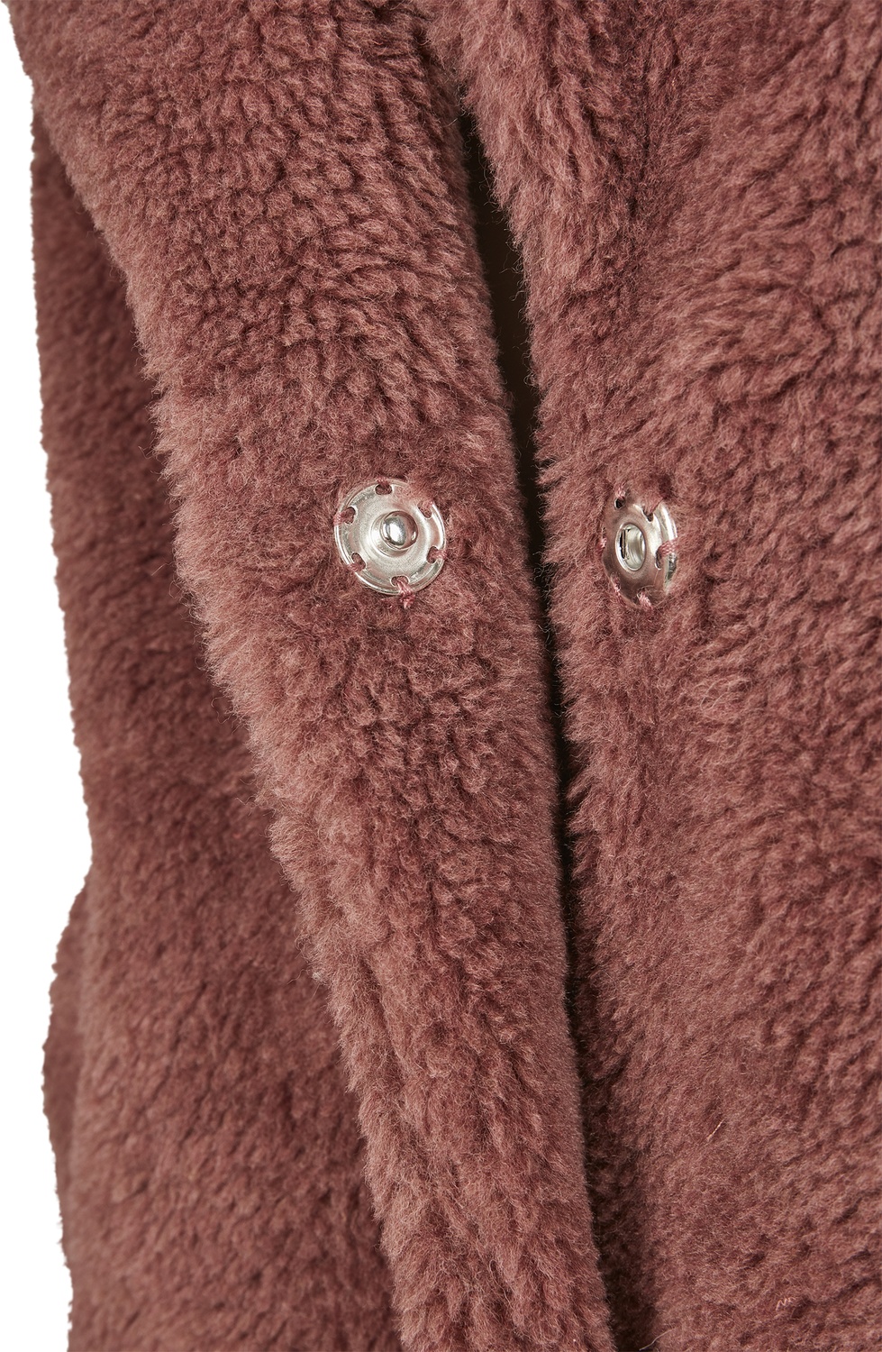 UrbanClassicsDamenWinterjackeLadiesOversizedSherpaCoatDarkrose-3XL