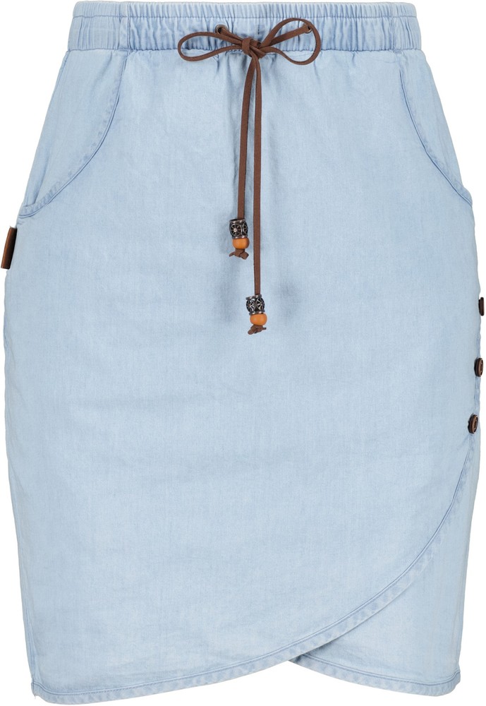 AlifeKickinDamenRockFreizeitkurzLucyAKDNMA53014-9999LightDenim-XS