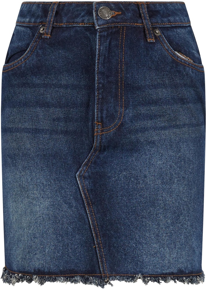 UrbanClassicsDamenJeanskleidLadiesHeavyMiniDenimSkirtTB6833