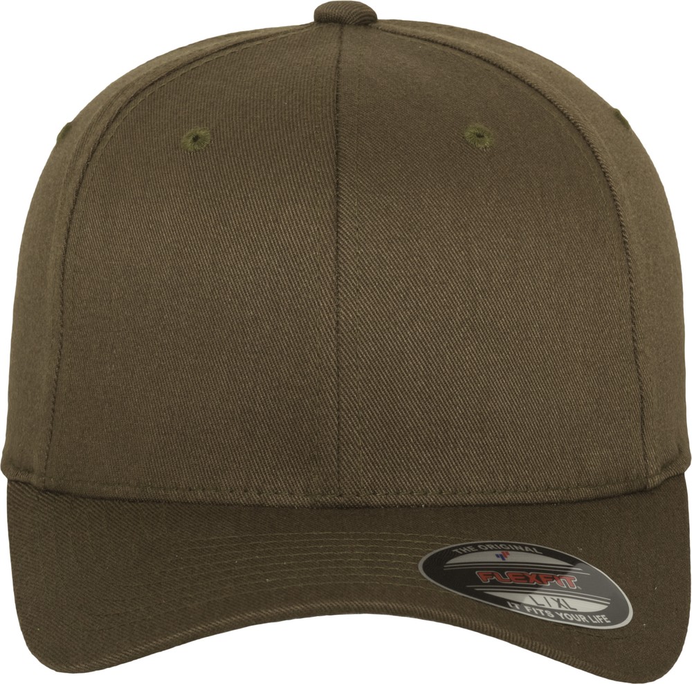 FlexfitWoolyCombedOlive-Kids