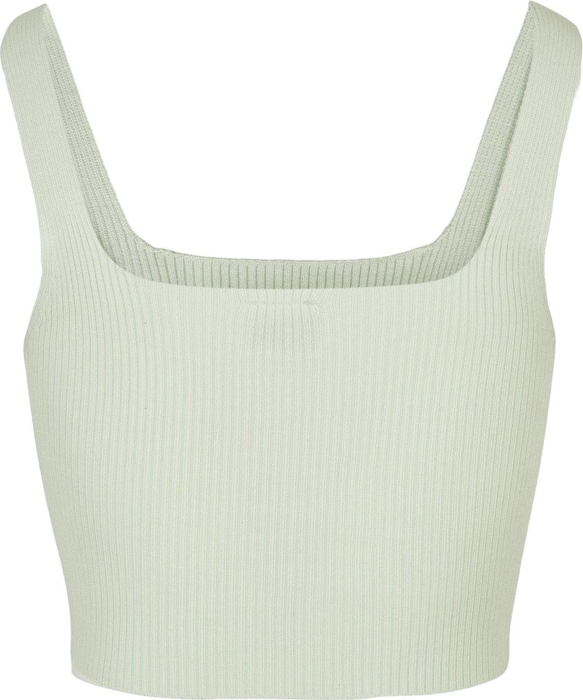 UrbanClassicsDamenLadiesCroppedKnitTopLightmint-3XL