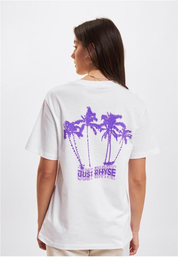 JustRhyseDamenWavypalmsT-ShirtsJLTS283T