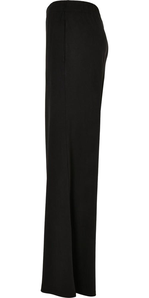 UrbanClassicsDamenLadiesModalWideLegPantsBlack