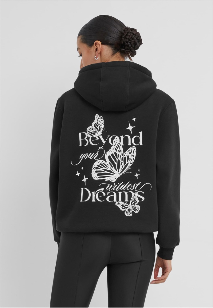 MissTeeDamenWildestDreamsLadiesFluffyHoodyMST208Black-3XL