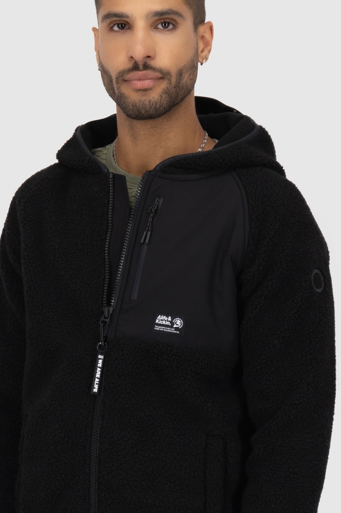 AlifeKickinSweatjackeHaraldAKGTeddyHoodedSweatJacket31039-9999