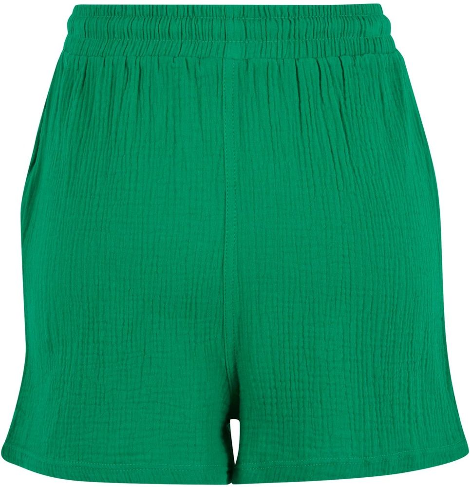 UrbanClassicsDamenLadiesMusselinShortsTB7467Froggreen-3XL