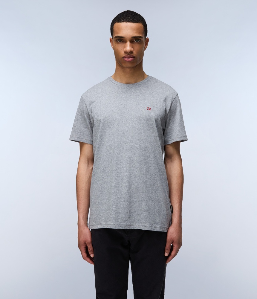 NapapijriSweatshirtSalisSsSumNP0A4H8DMediumGreyMelange-XS