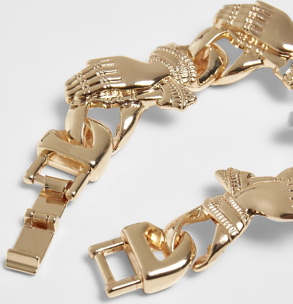 UrbanClassicsArmbandPrayHandsBraceletGold