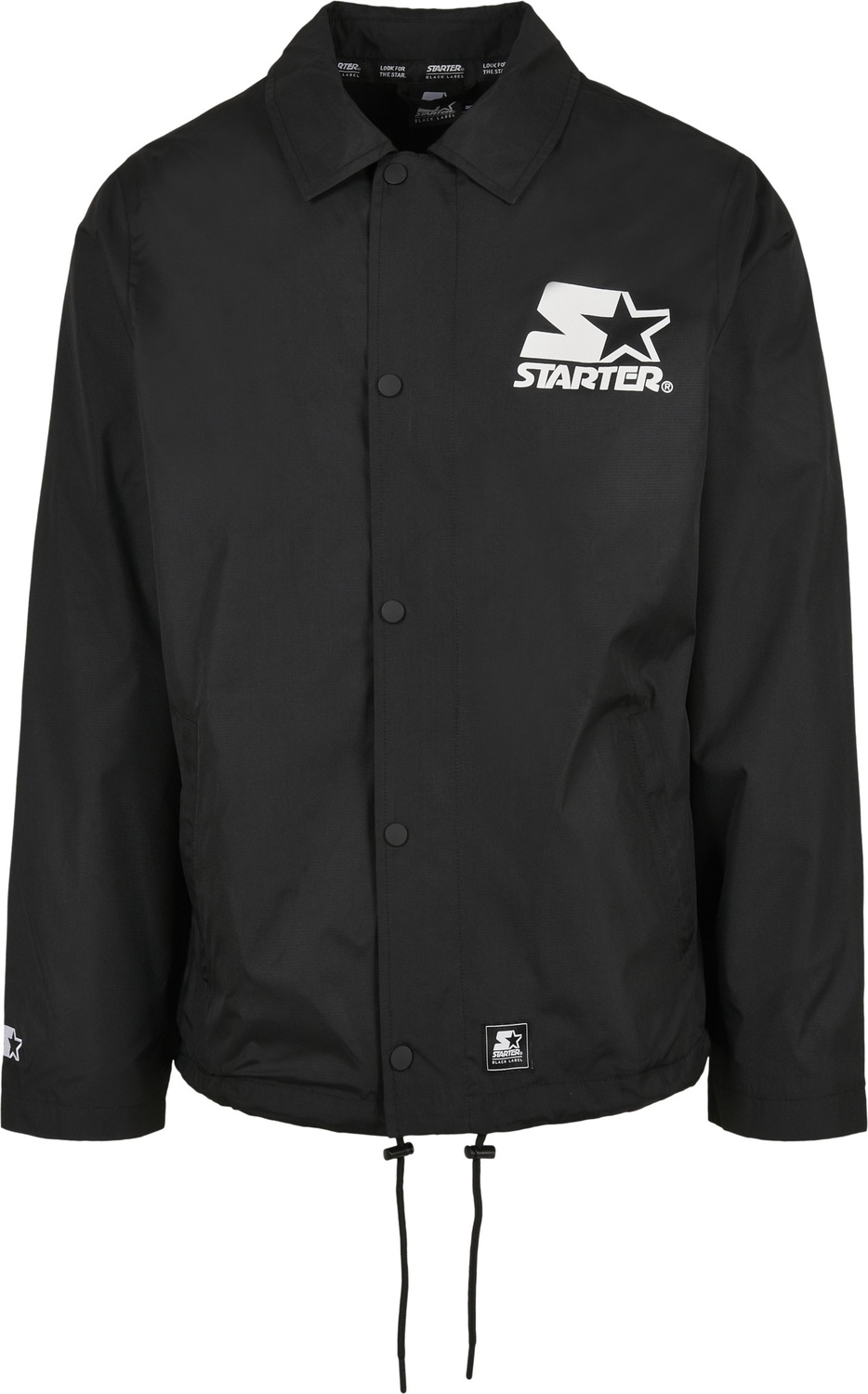 StarterBlackLabelJackeCoachJacketBlack