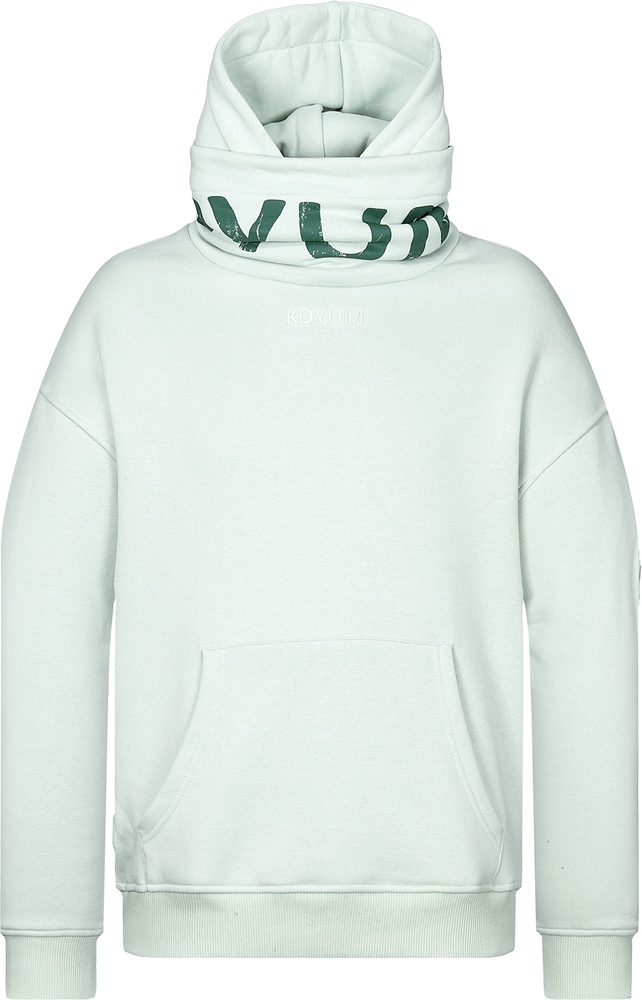 KoyumiHoodieBreakyourNeckKOYM-2283LightGreen-L
