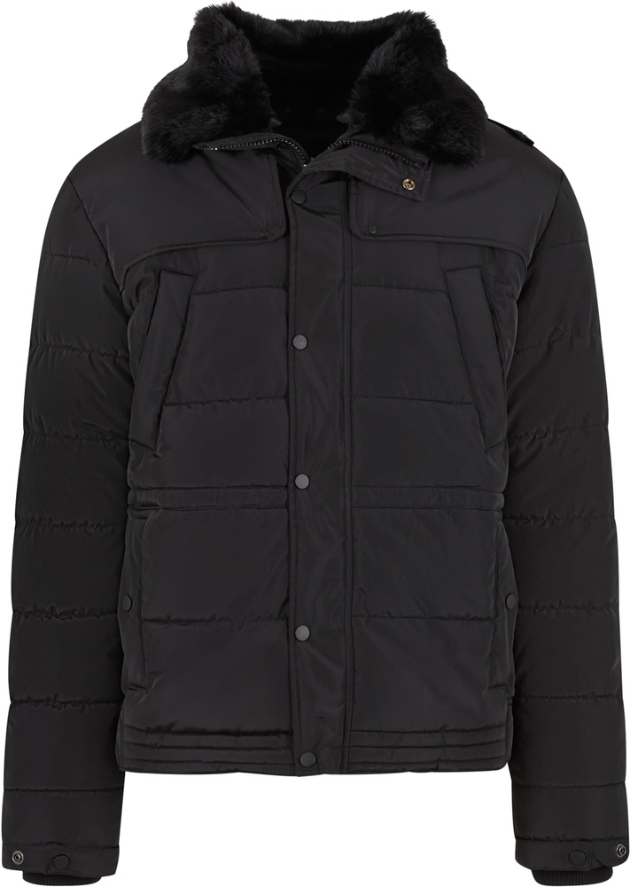 UrbanClassicsPufferJacketWithDetachableFurCollarTB7259