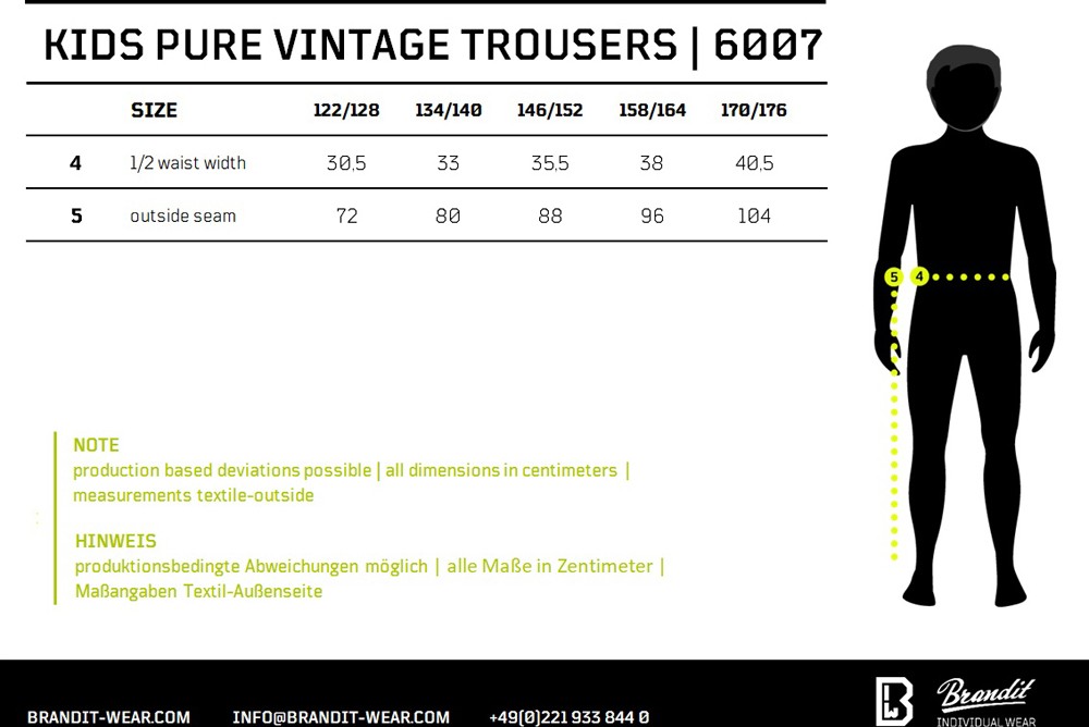 BranditKinderHoseKidsPureTrouserOlive