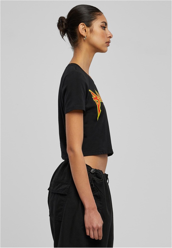 MissTeeDamenT-ShirtBadgirlsCroppedTee